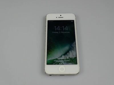 Apple iPhone 5 16GB Weiß! Gebraucht! Ohne Simlock! TOP ZUSTAND! iOS Smartphone! - Bild 1 von 4