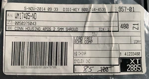 MOLEX 0050375043 CONN HOUSING 4POS 2.5MM SHROUD QTY-85 - Bild 1 von 2