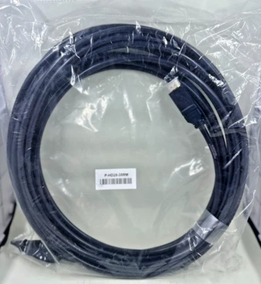 COVID 35ft CV-P-HD28-35RM HIGH SPEED HDMI Cable with Ethernet 28AWG Gold Plated - Image 1 of 4