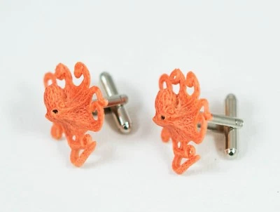 Abotoaduras de polvo--Mundo marinho oceano natureza aquática animal aquário polvo - Imagem 1 de 4