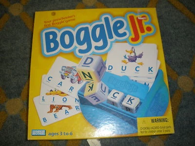 Complete! BOGGLE JR. - A Preschool Learning Game, Parker Brothers, 1998 - Image 1 of 4