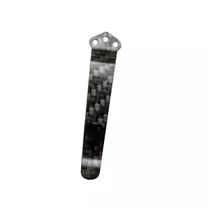 Carbon Fiber Pocket Clip Knife Back Clip For Ems CQC ZT 0620 BENCHMADE 710 551 - Picture 1 of 14