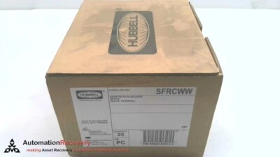 HUBBELL SFRCWW  SNAP-IN RCA CONNECTOR, SEE DESC #287845 - Image 1 of 3