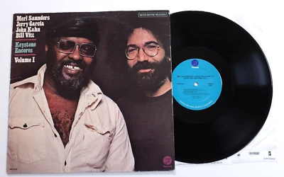 MERL SAUNDERS JERRY GARCIA Keystone Encores LP N Mint Vinyl Rare Grateful Dead - Image 1 of 4