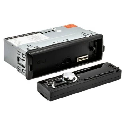 Autoradio bluetooth frontalino estraibile Stereo auto bluetooth AUX USB VivaVoce - Immagine 1 di 4