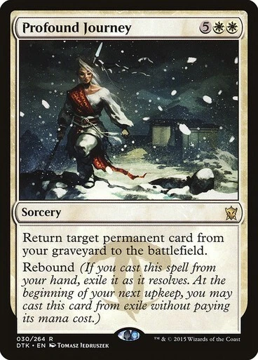 Profound Journey [Dragons of Tarkir] Magic MTG - reanimate combo commander nm/m - Image 1 of 1