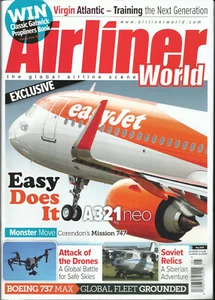 AIRLINER WORLD MAGAZINE, EXKLUSIV EINFACH MACHT ES A321 NEO MAI 2019 - Bild 1 von 1