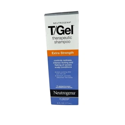 Champú Neutrogena T/Gel Extra Strength 6 oz 4% Neutar - Raro descontinuado 24/03 Foto 1 de 4
