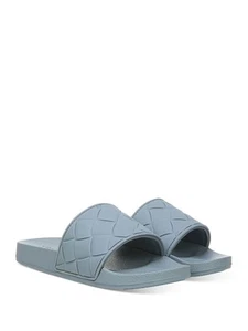 VINCE. Womens Light Blue Watley Toe Platform Slip On Slide Sandals Shoes 6 M - Picture 1 of 3