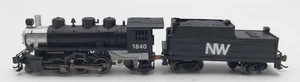 Bachmann 51558 Norfolk Western 2-6-2 Prairie Dampflok & Tender #1840 - Custom - Bild 1 von 4