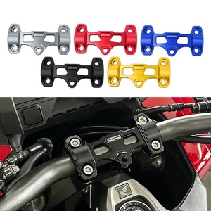 For Honda ADV350 2022-2025+ Motorcycle CNC Handlebar Riser Mount Clamp Top Cover - Picture 1 of 16