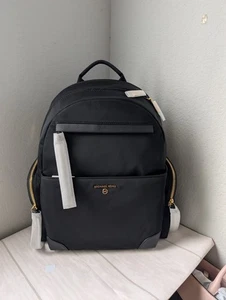 Neu mit Etikett Michael Kors Prescott großer Rucksack Nylon Gabardine schwarz - Bild 1 von 4