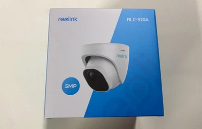 4 Reolink PoE Camera 5MP Home CCTV Security Camera Audio Recording IP66 RLC-520A - Image 1 of 4