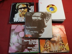 Stevie Wonder  SAMMLUNG / COLLECTION 46x 7" Single - Motown Germany USA Holland - Picture 1 of 13