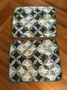 2 federe per cuscini realizzate per K Mart 20 x 26 turchese - Foto 1 di 4