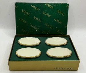 PC#7 Vintage Set Of 4 Lenox fine china place card holders - Picture 1 of 5