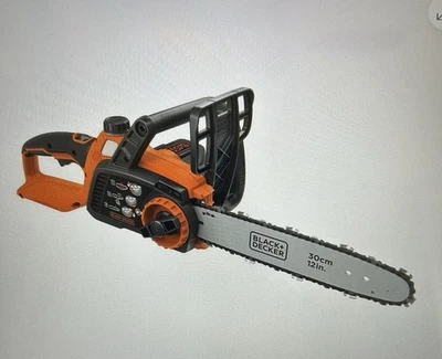 Бензопила Black+Decker 40 В макс. литиевая 12 дюймов LCS1240 + аккумулятор - Изображение 1 из 2