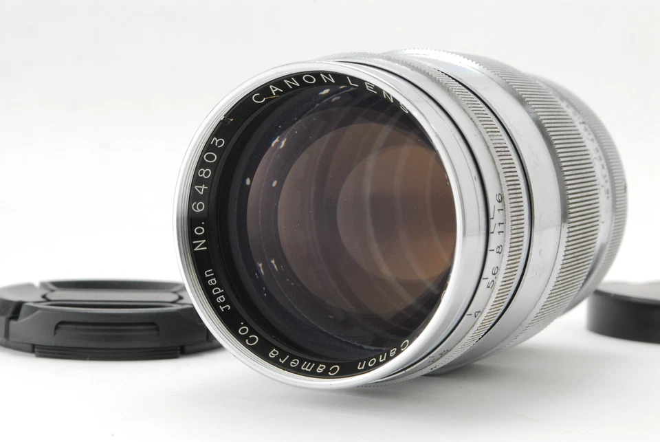 CLA'd Early Model [ALMOST MINT] Canon 85mm f/1.9 Lens Leica L L39 LTM From JAPAN - Image 1 of 4