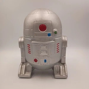 Banco de monedas vintage pintado a mano R2-D2 Great Plains molde raro - Imagen 1 de 8