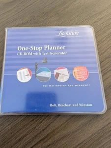 HOLT ELEMENTS OF LITERATURE: Third Course ONE-STOP PLANNER CD-ROM 2004 - Picture 1 of 2