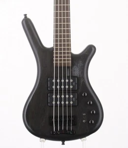 Warwick Corvette $$ Bolton 5St Nirvana Black Oil 2007 Used Ash Body w/Soft Case - Imagen 1 de 7