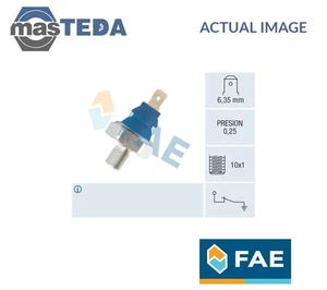 11690 OIL PRESSURE SENSOR GAUGE LEFT FAE FOR SEAT CORDOBA,IBIZA II,TOLEDO I,INCA - Picture 1 of 5