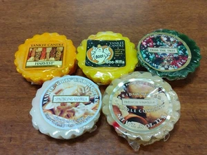Vtg Yankee Candle Lot of 5 Tarts Boo-Nilla Trim The Tree Harvest Vanilla - Picture 1 of 10