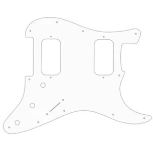 PICKGUARD EE. UU. para FENDER® BIG APPLE DOUBLE FAT STRATOCASTER® 3 capas PG BLANCO WBW - Imagen 1 de 1