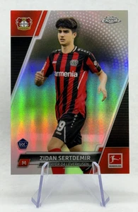 Zidan Sertdemir 2022 Topps Chrome Bundesliga Refractor #36 RC Bayer Leverkusen - Picture 1 of 2