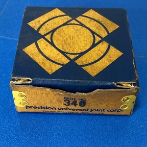Precision Universal 340 U Joint Made in USA Morris May 1974 Vtg With Box - Picture 1 of 10