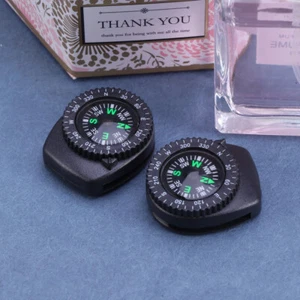 Brújula portátil de 4 piezas brújula de senderismo - Brújula de muñeca brújula correa de reloj - Imagen 1 de 12