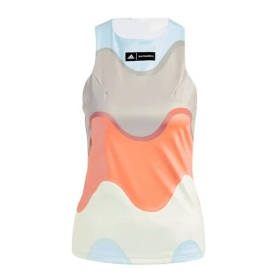 Camiseta sin mangas de tenis premium Adidas x Marimekko para mujer ropa deportiva Top AsiaFit nueva con etiquetas HU1803 Foto 1 de 4