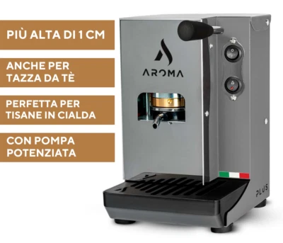 MACCHINA CAFFÈ A CIALDE IN CARTA AROMA PLUS+ 2025 ESE 44 + 50 CIALDE OMAGGIO