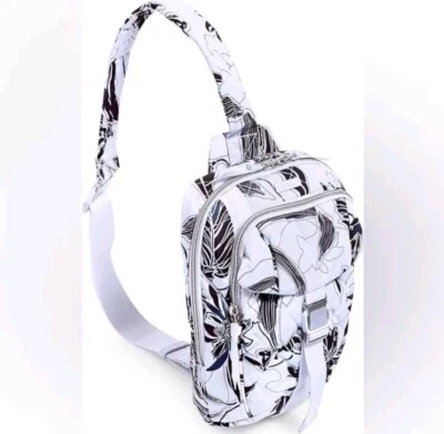 Vera Bradley женщин производительности саржи общего назначения слинга рюкзак сумеречный сад... - Изображение 1 из 4