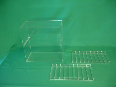 Display Case with 1" Slot - Image 1 of 4
