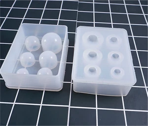 6 Sizes Silicone Jewellery Moulds - Ideal for Pendants, Necklaces, etc - Imagen 1 de 3