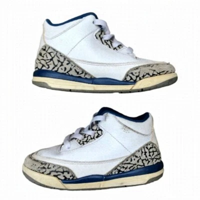 Air Jordan 3 Retro True Blue 2010 talla 8C raro Foto 1 de 4