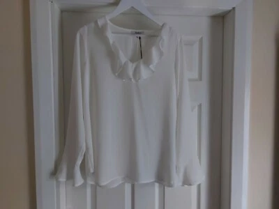 Blusa Farhi de "Nicole Farhi" Color Blanco Talla: L,14 (Reino Unido) Eur 40 Nueva Foto 1 de 4