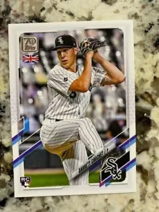 2021 TOPPS UK EDITION ROOKIE CARD CHICAGO WHITE SOX GARRETT CROCHET #174 - Bild 1 von 1