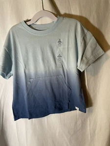 NWT Gap Boy Girl 4-5 Purple/Blue Pocket T-Shirt NEW with tags - Picture 1 of 3
