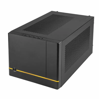 Silverstone SST-SG14B Mini-ITX Configurable Front Panel Cube Chassis - Image 1 of 4