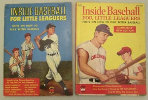 "Inside Baseball for Little Leaguers" - Wonder Books - 1955 & 1956 Editions - Imagen 1 de 12