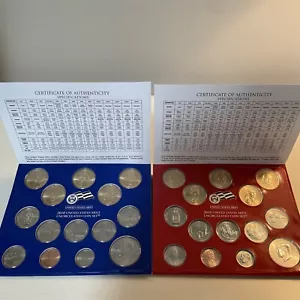 2010 (X2 Set) P & D US Mint Uncirculated UNC Clad Complete 28 Coin Set #45964Y - Picture 1 of 3