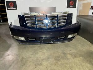 CADILLAC ESCALADE 2007-2014 OEM FRONT COMPLETE GRILL GRILLE COVER BUMPER