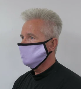 10X Unisex Face Masks Reusable Washable Cover Fashion Cloth Men Women - LAVENDER - Picture 1 of 9