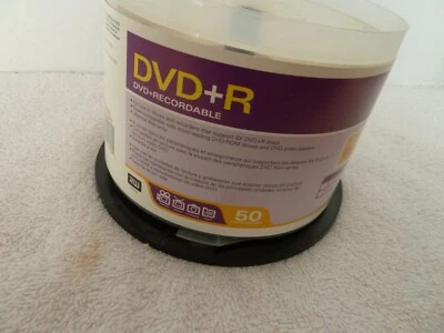 Verbatim DVD+R Blank Discs 8X Recordable Disc -  Spindle 4.7 GB - - Image 1 of 2