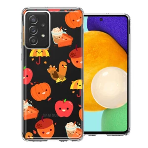 Funda Carcasa Teléfono Doble Capa Para Samsung Galaxy A52 Acción de Gracias Otoño Otoño - Imagen 1 de 1