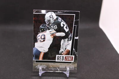 Josh Jacobs #RZ-JJ 2020 Panini Absolute Red Zone Las Vegas Raiders - Image 1 of 2
