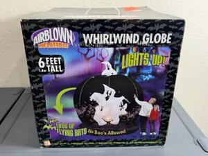 Brand New Gemmy NIB Inflatable Whirlwind Globe Ghosts No Boos Allowed Halloween - Picture 1 of 6
