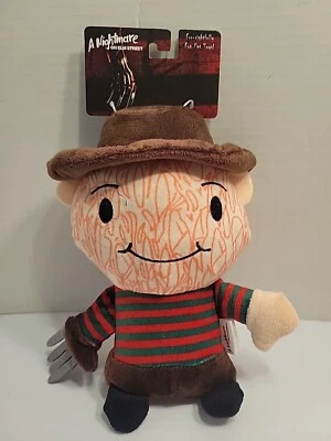 A Nightmare On Elm Street Pet Toy 9’’ Freddy Krueger  Squeaky Dog Toy NEW - Image 1 of 4